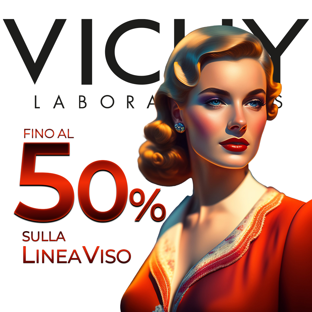 Il tuo viso in primo piano con Vichy